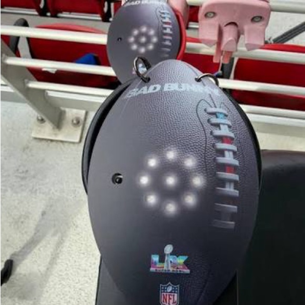 Bad Bunny Super Bowl XL Lanyard with Football Levi’s Stadium